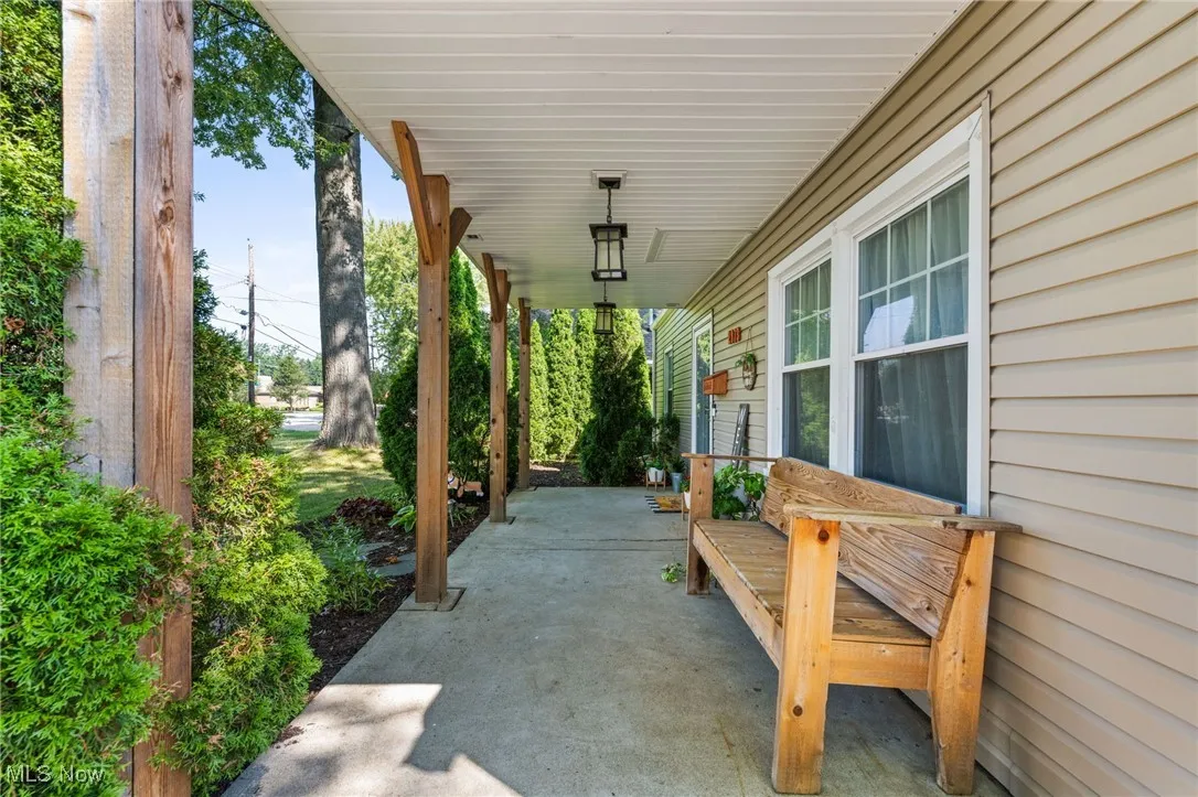 View of porch