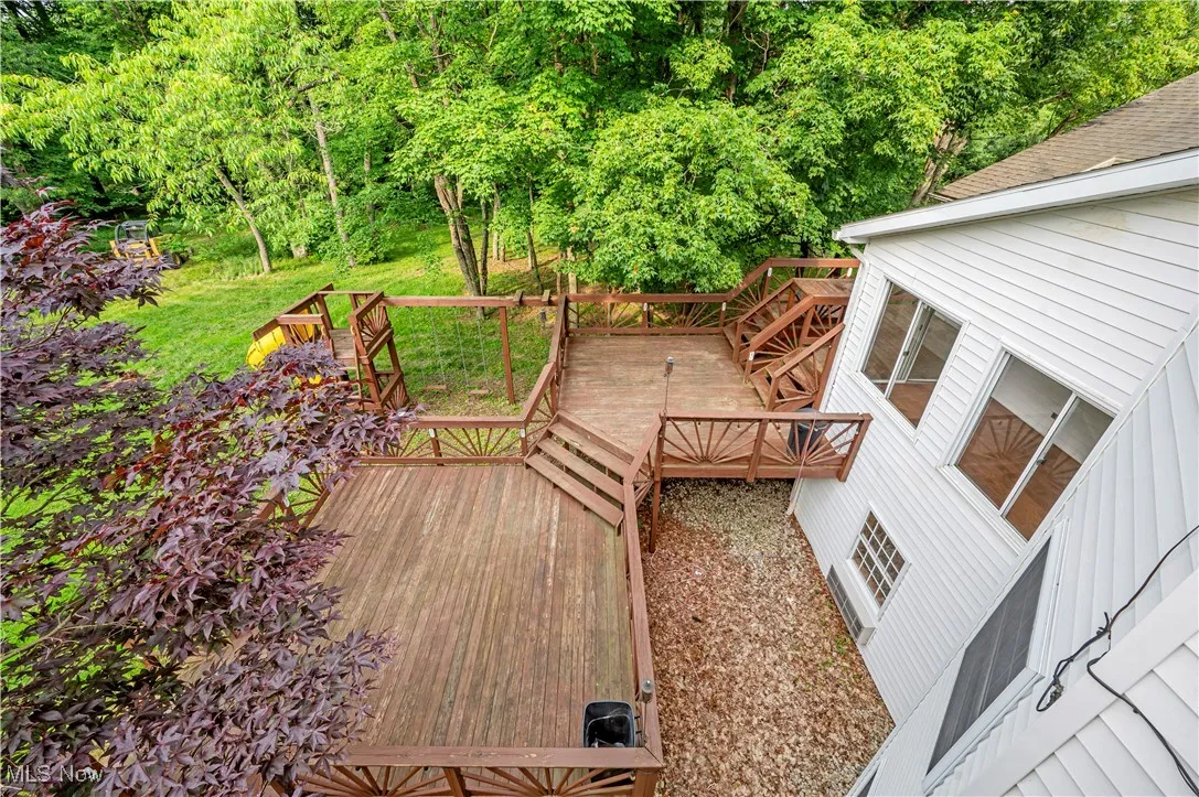 View of deck