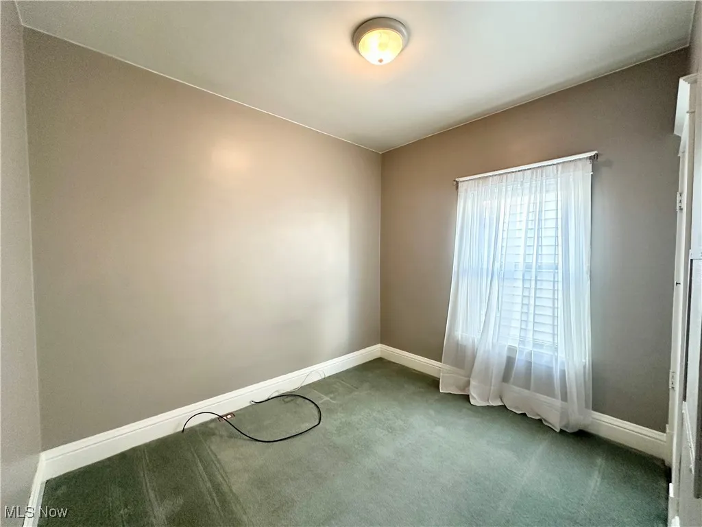Carpeted bedroom