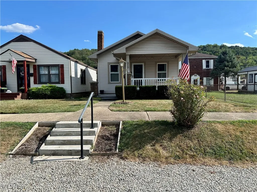 Front view of home with covered porch