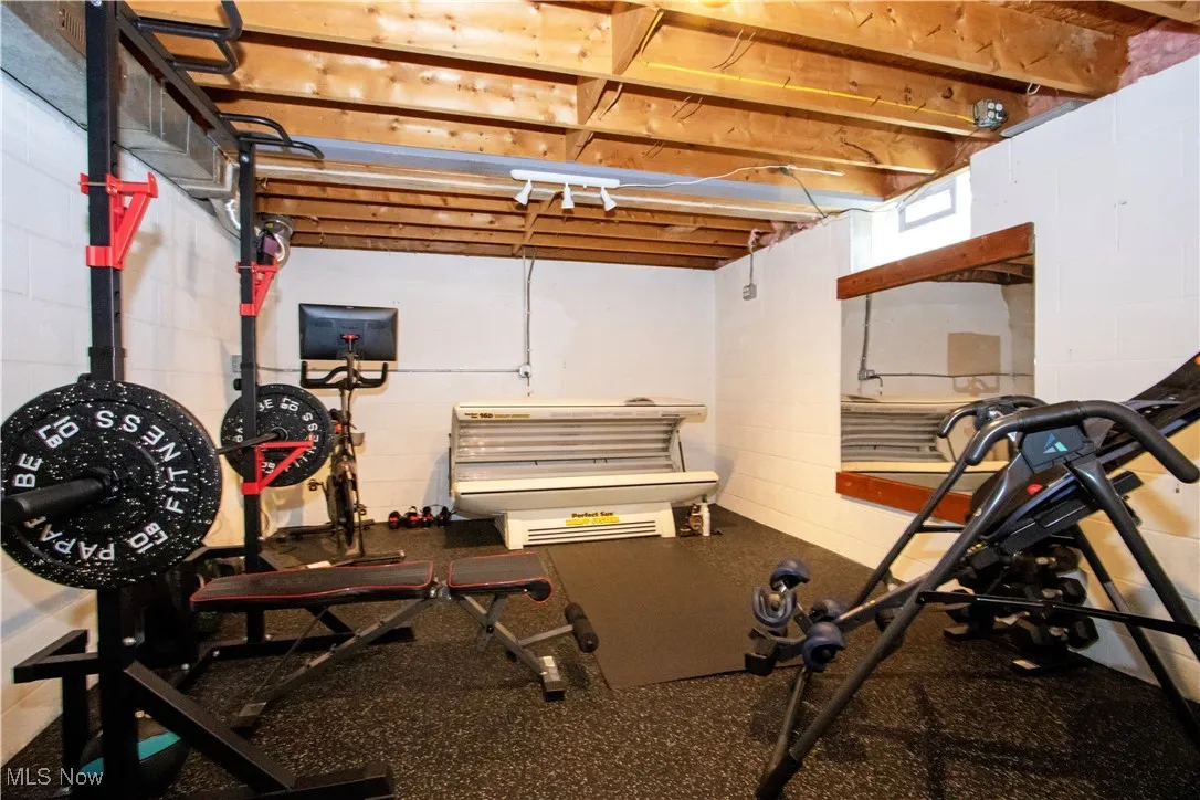 View of exercise room