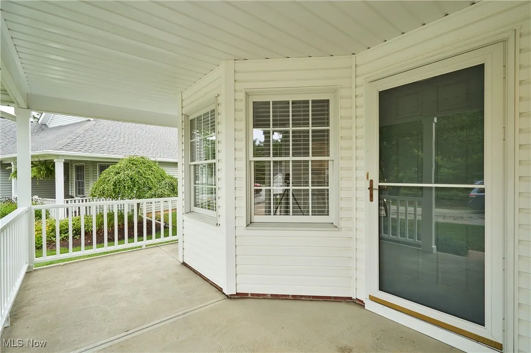 covered front porch