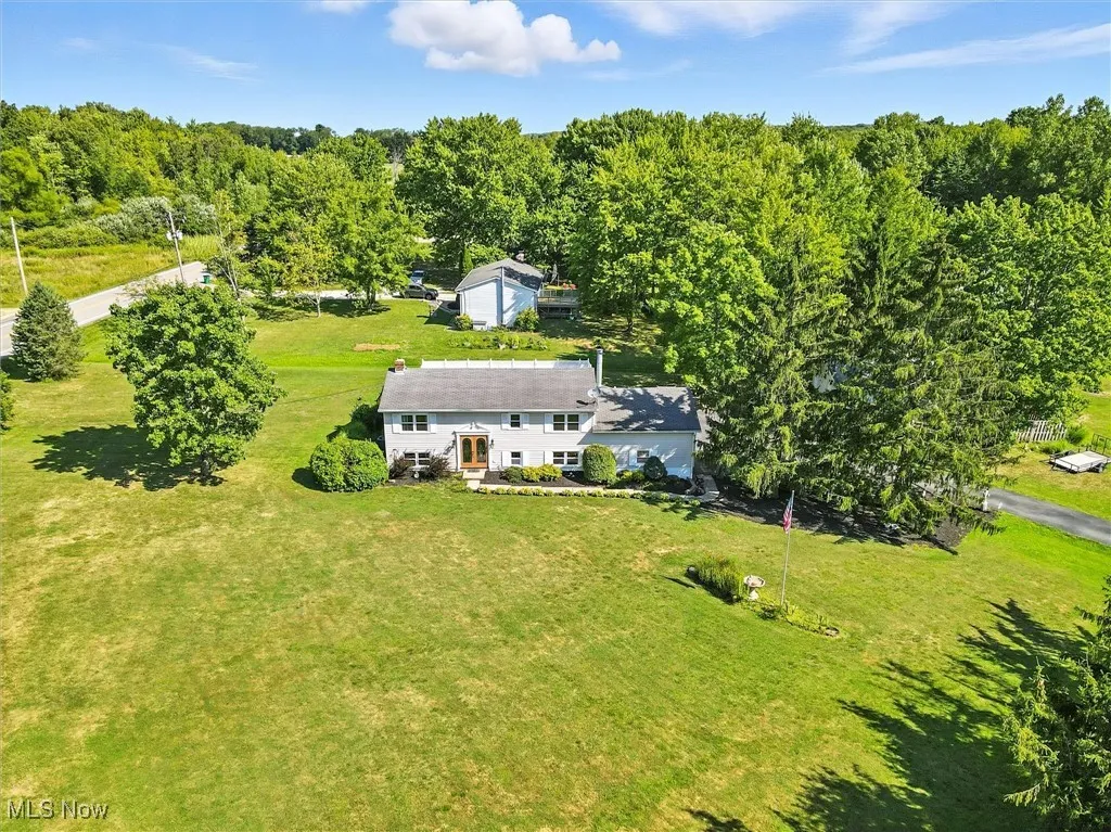 Front aerial view
