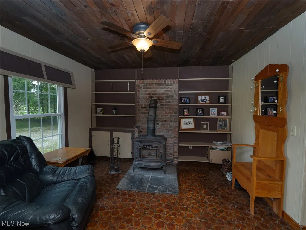 Wood Burner Room
