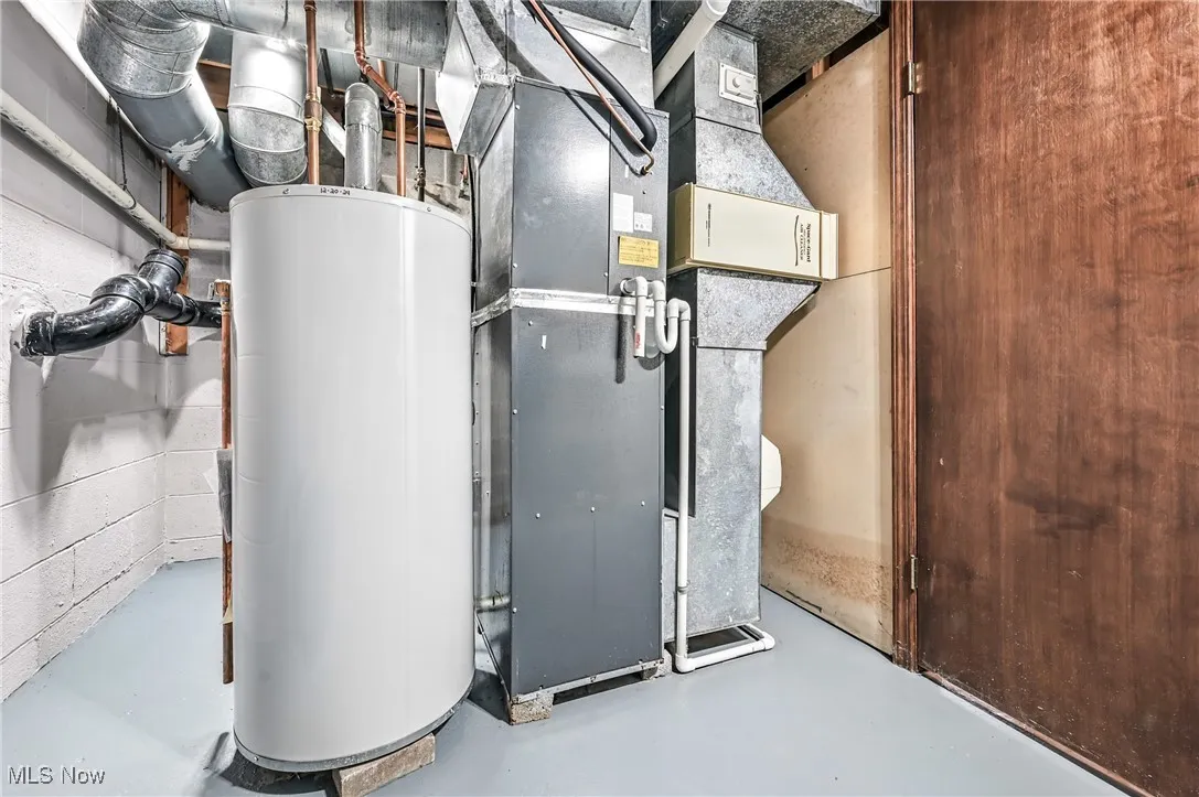 New hot water tank