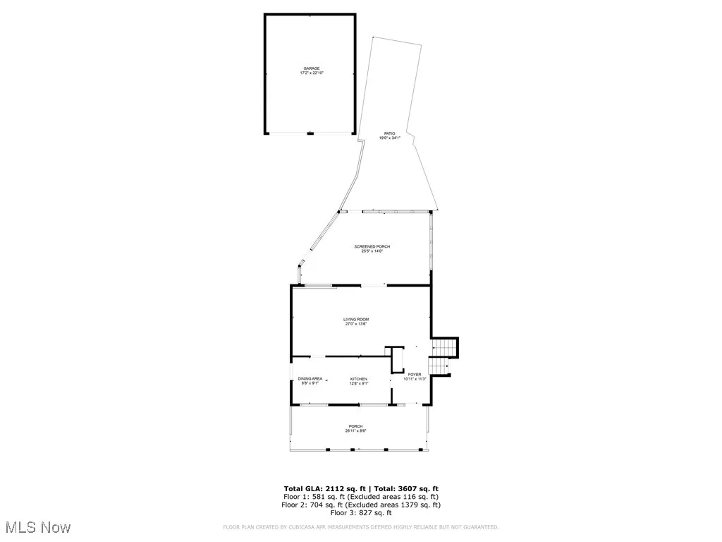 Main Level Floor Plan
