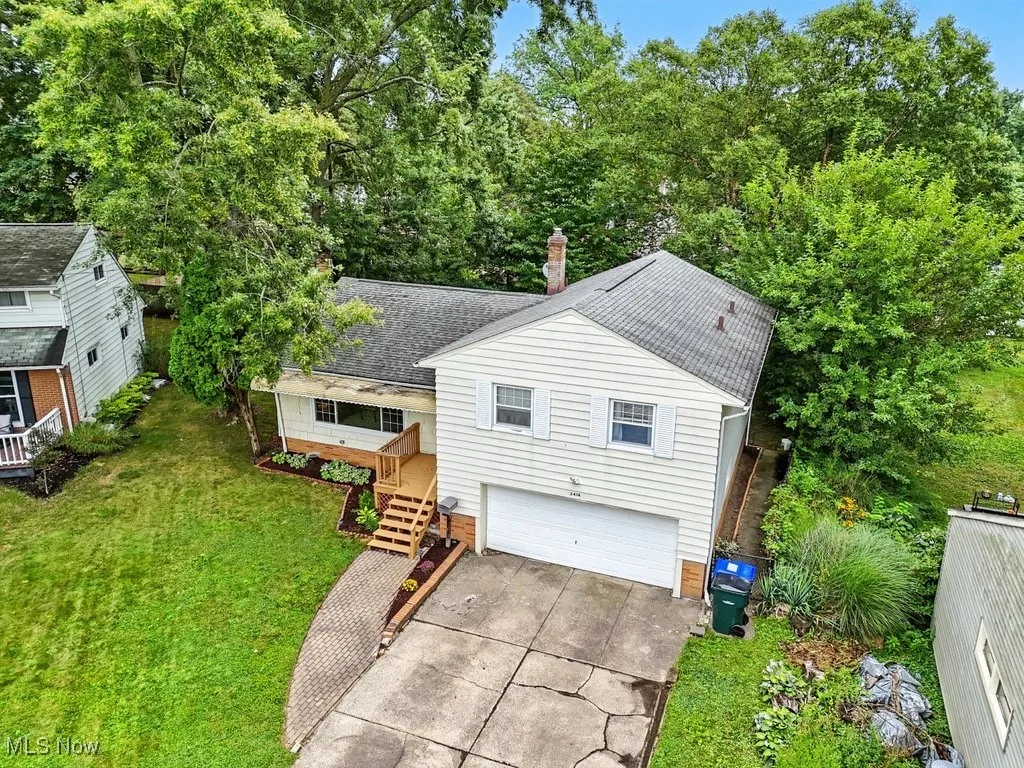 Aerial view of front of property