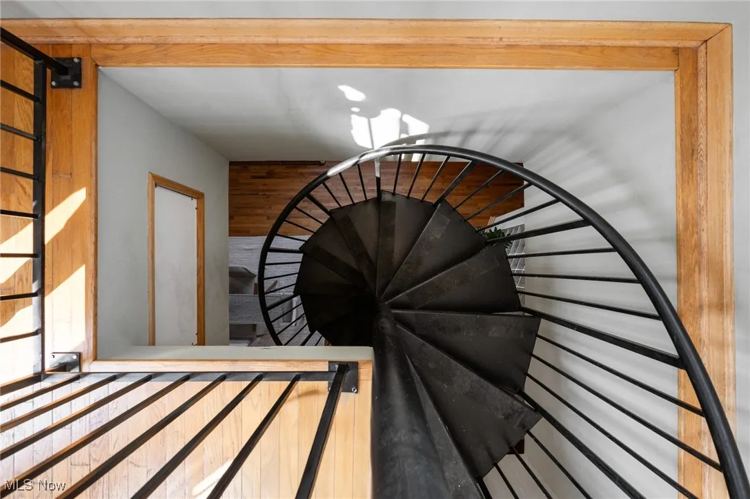 View of stairs
