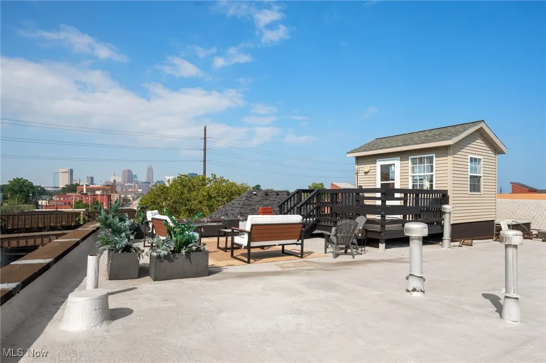 View of patio / terrace with an outdoor living space