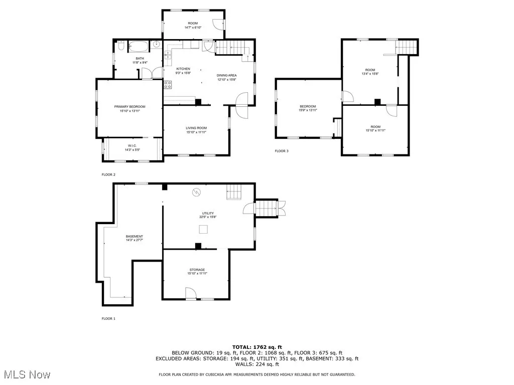View of property floor plan