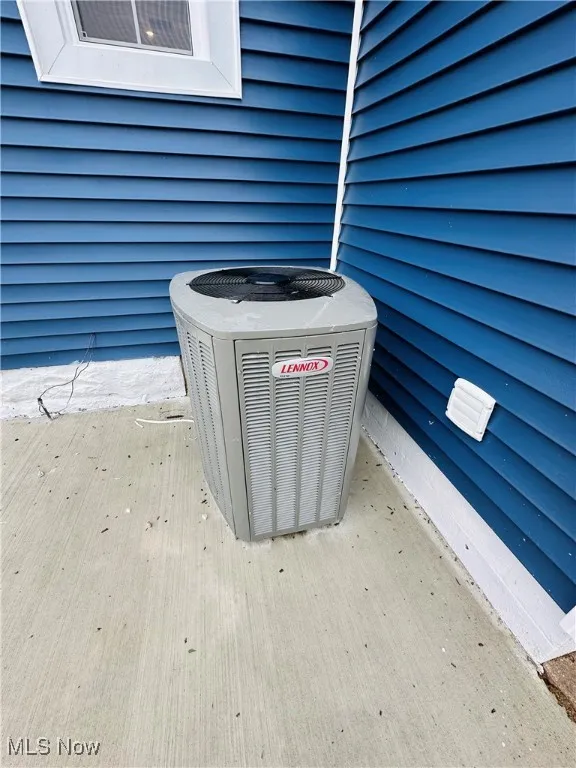 Exterior view of a cooling unit