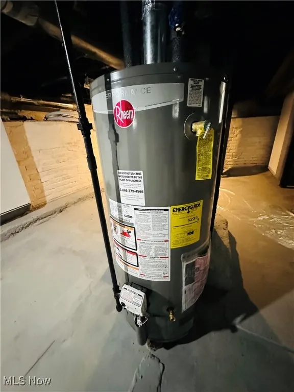 Utilities featuring water heater