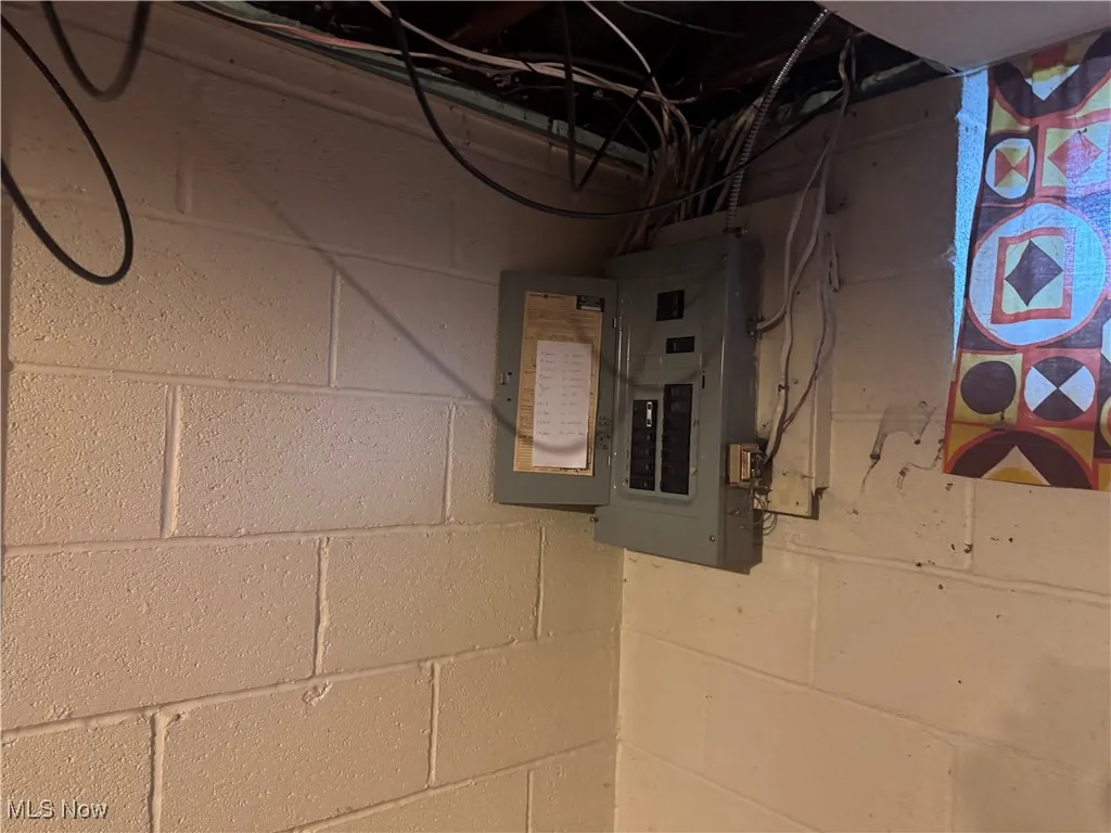 Utilities with electric panel