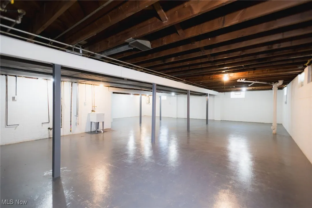 View of basement