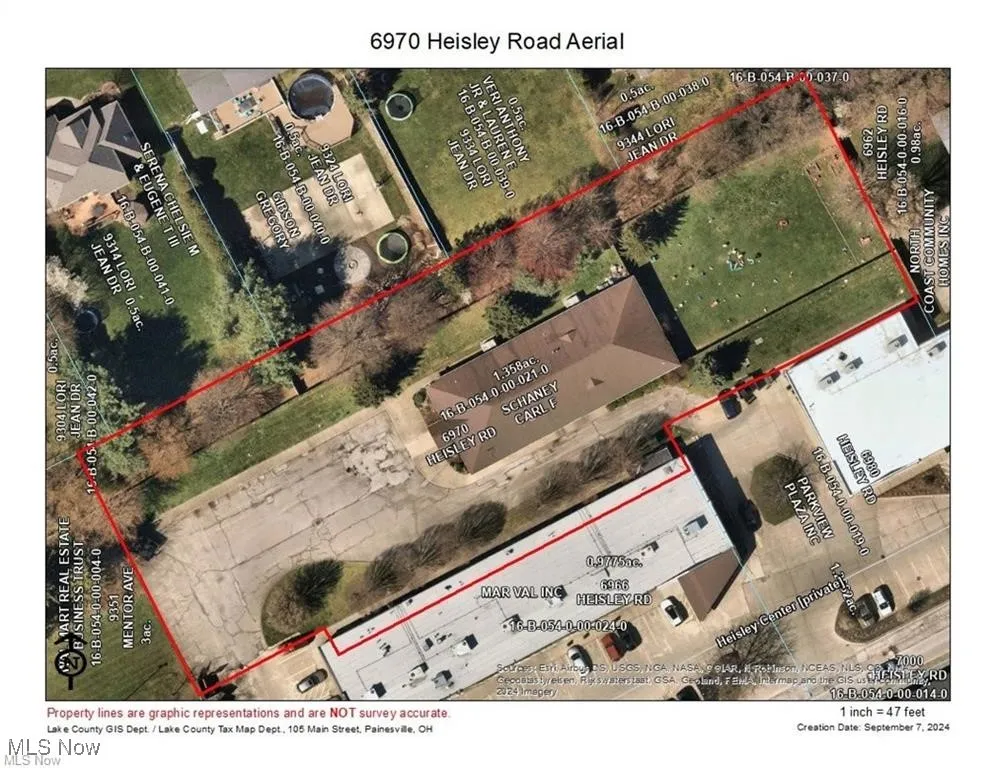 6970 Heisley Road, Mentor, Ohio 44060,MLS Now Listing ID