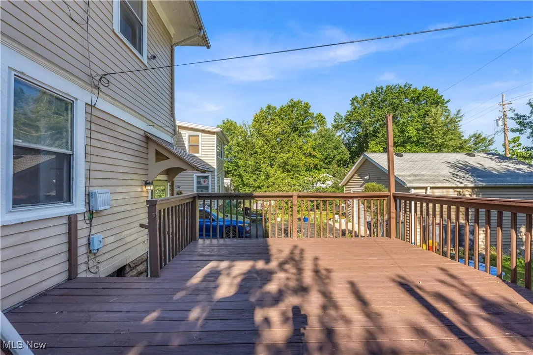 View of deck