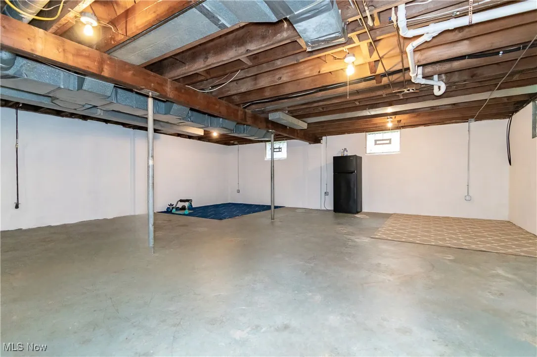 View of basement