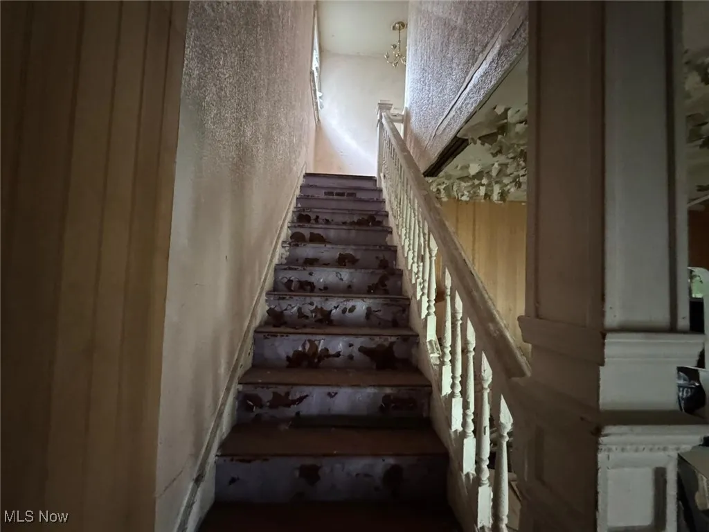 View of stairs