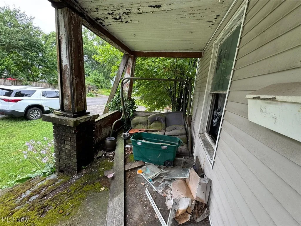 View of porch