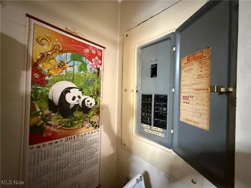 Utilities featuring electric panel