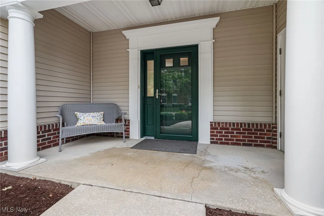 Entrance to property with covered porch