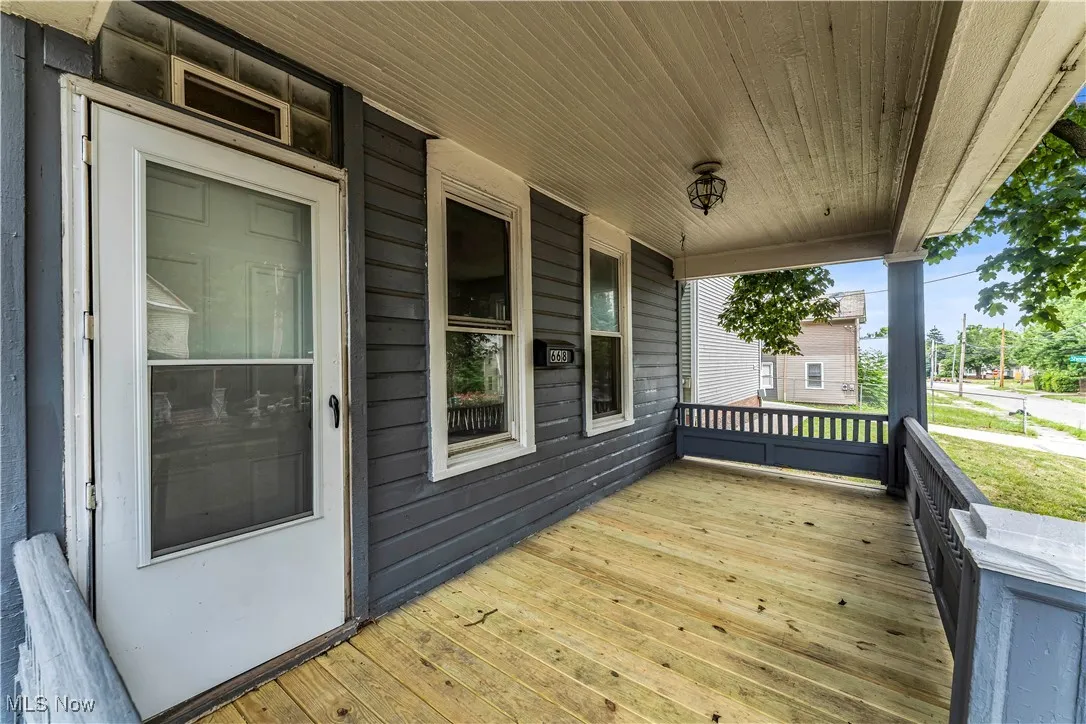 View of porch