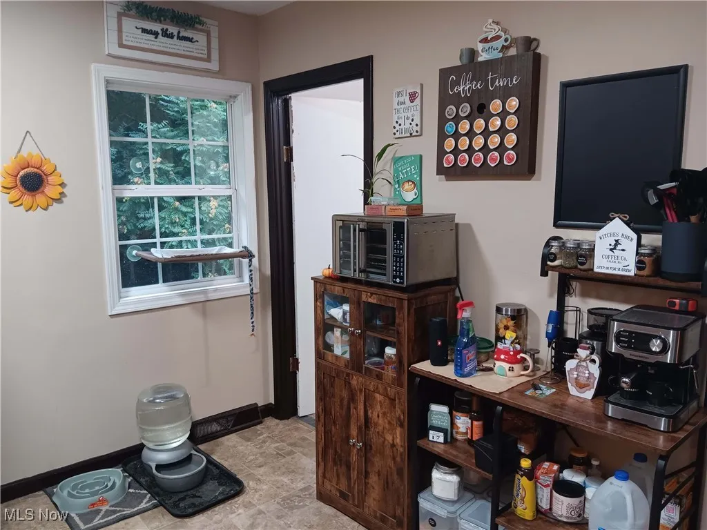 Office space featuring baseboards