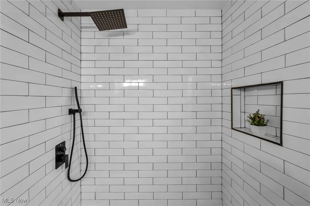 Fully renovated bathroom on the main floor.