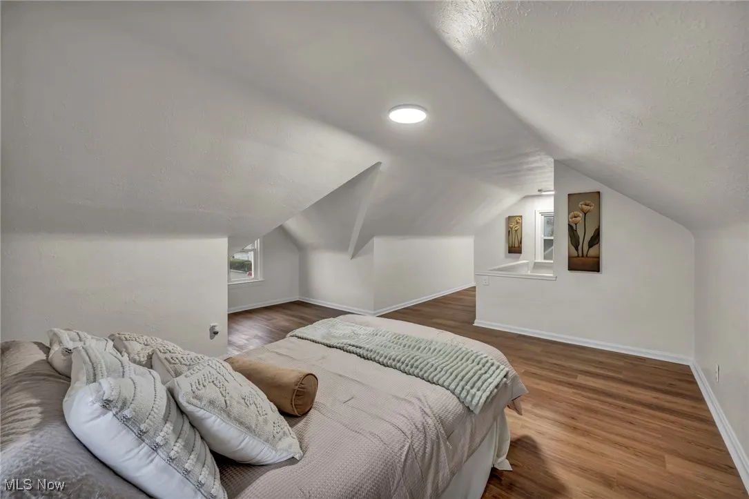 Primary bedroom on the top floor