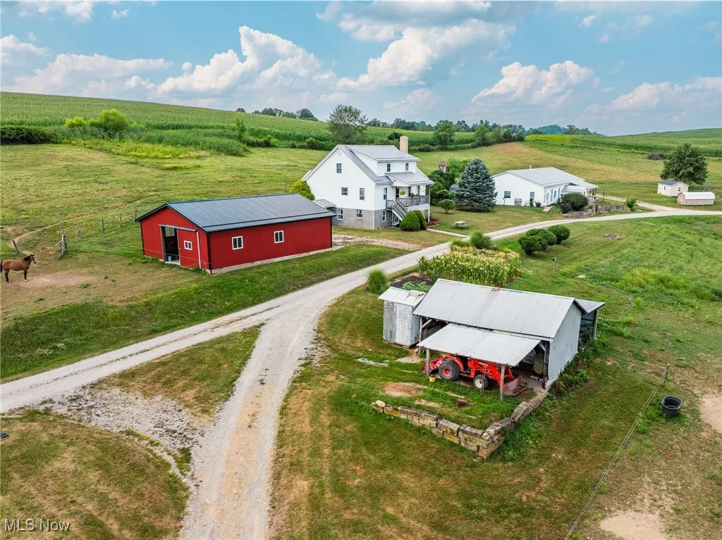View of rural area featuring agricultural land