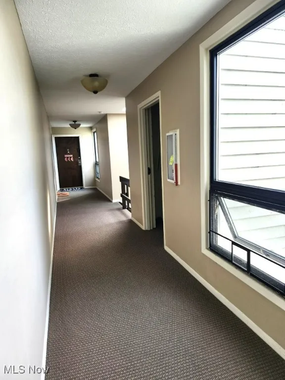 Hallway to unit