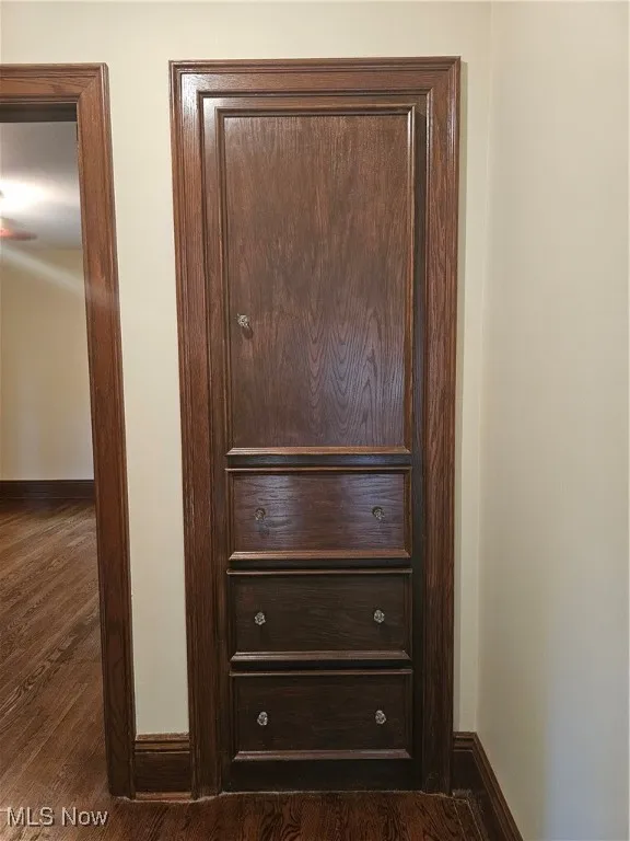 Built in storage