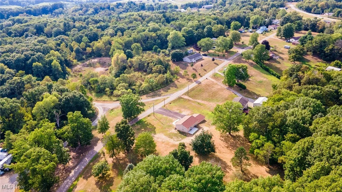 Aerial view of property and surrounding area