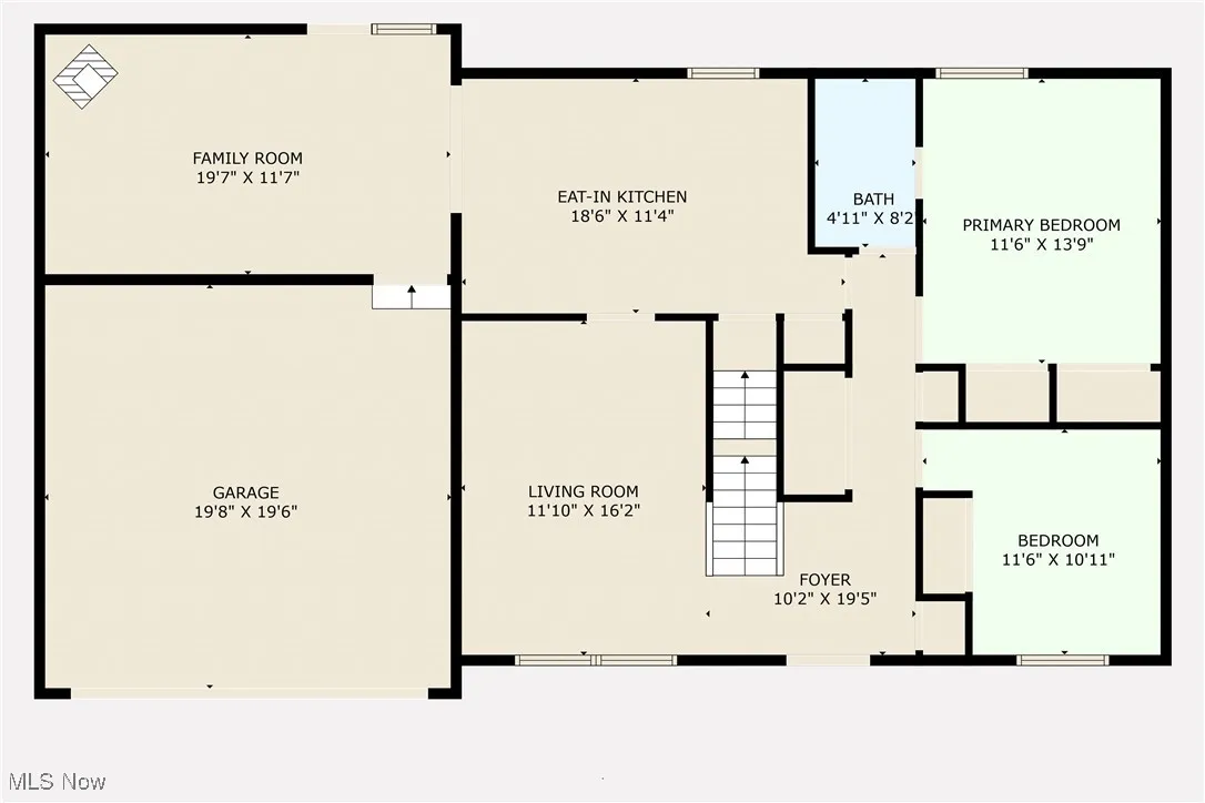 View of home floor plan