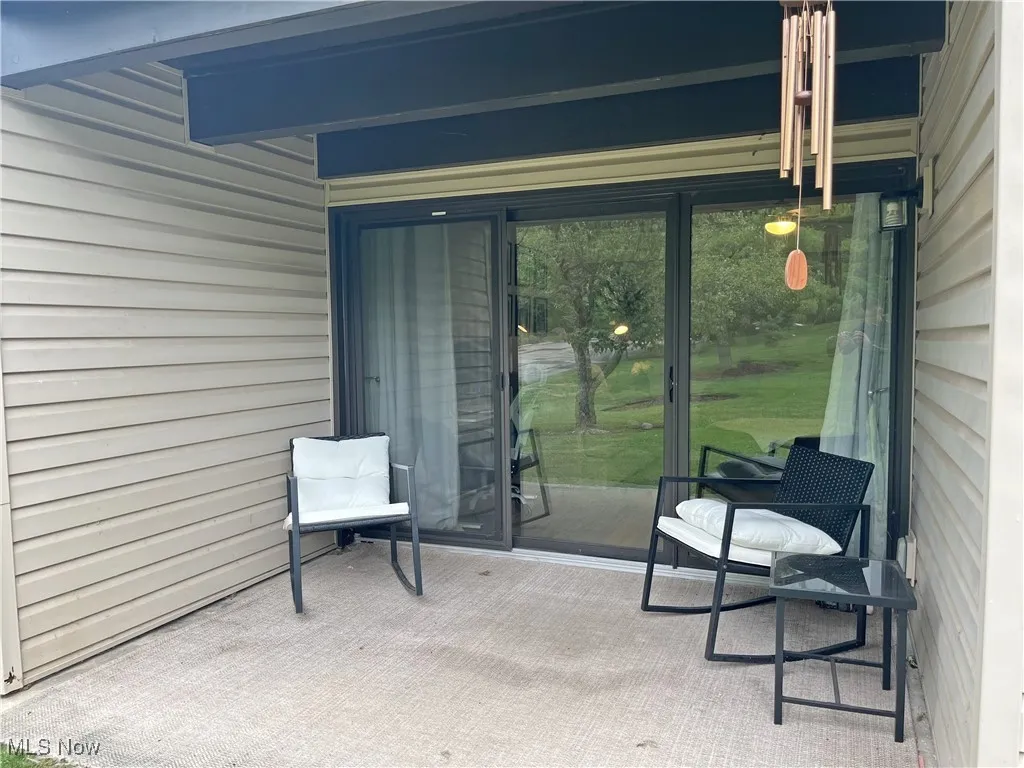 View of patio