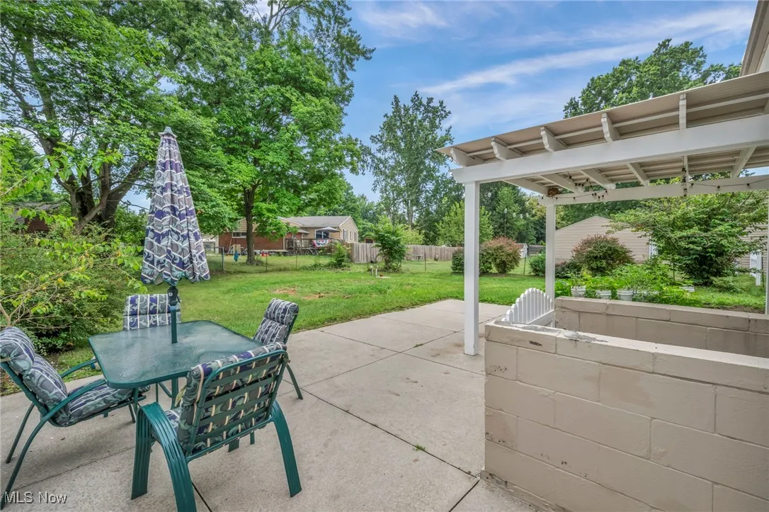 View of patio / terrace with outdoor dining space