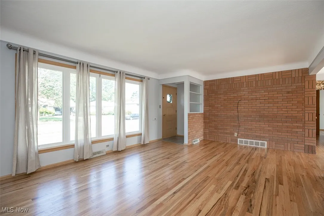 Living room facing front door.