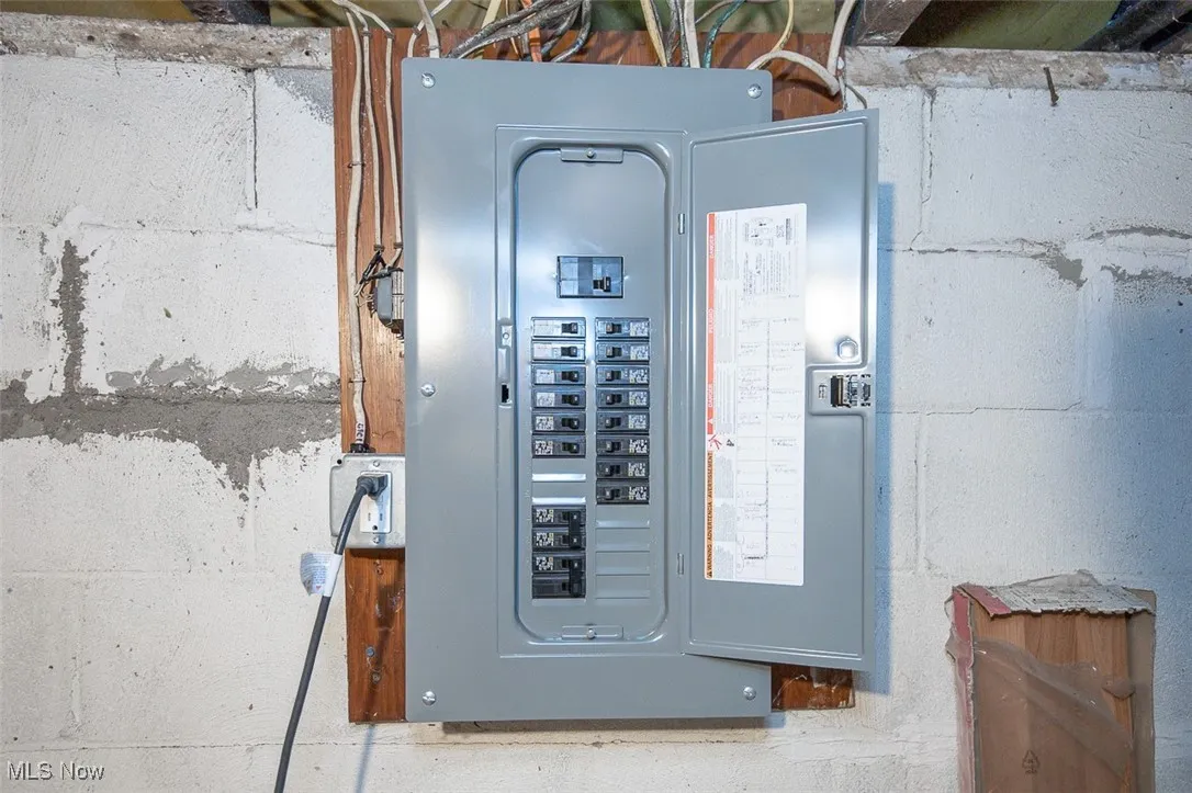 Electric panel Main house