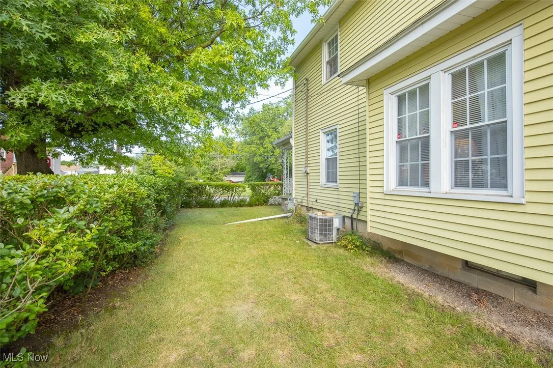 Side yard of Main house