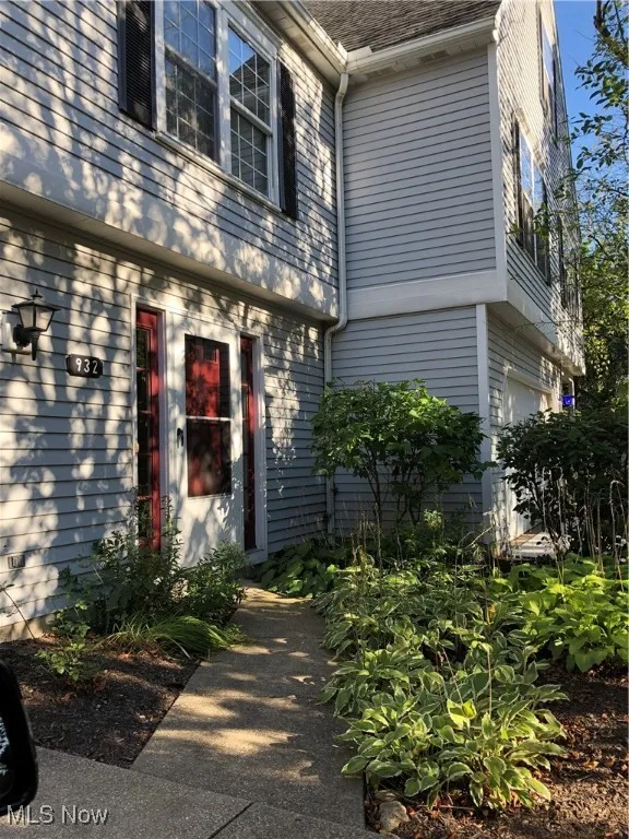 Doorway to property
