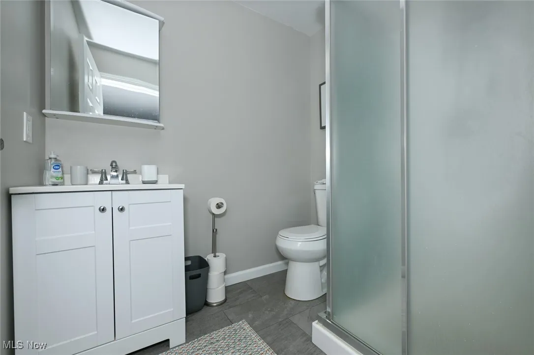 Lower level full bathroom