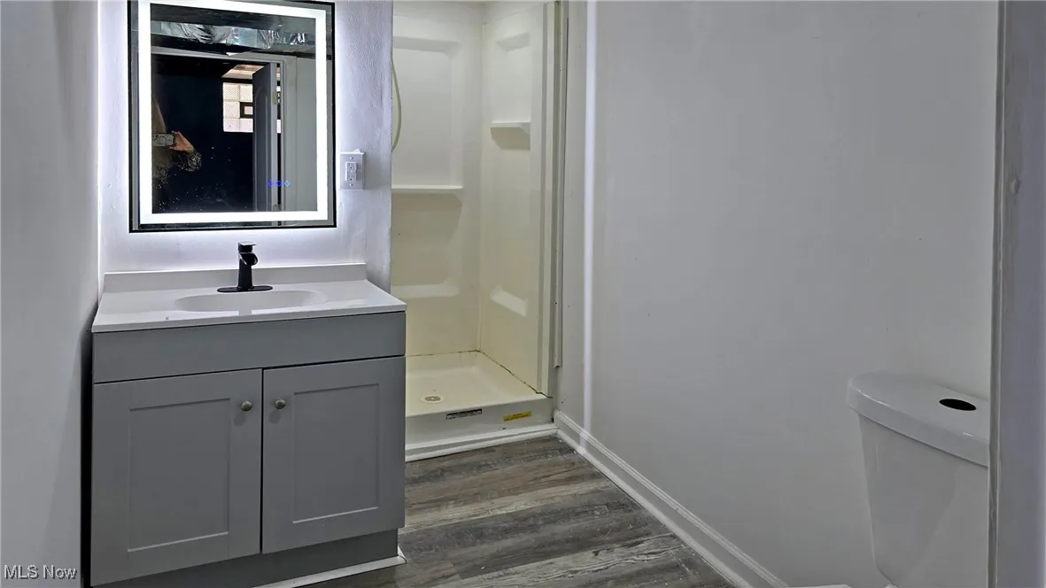 Full bath in lower level