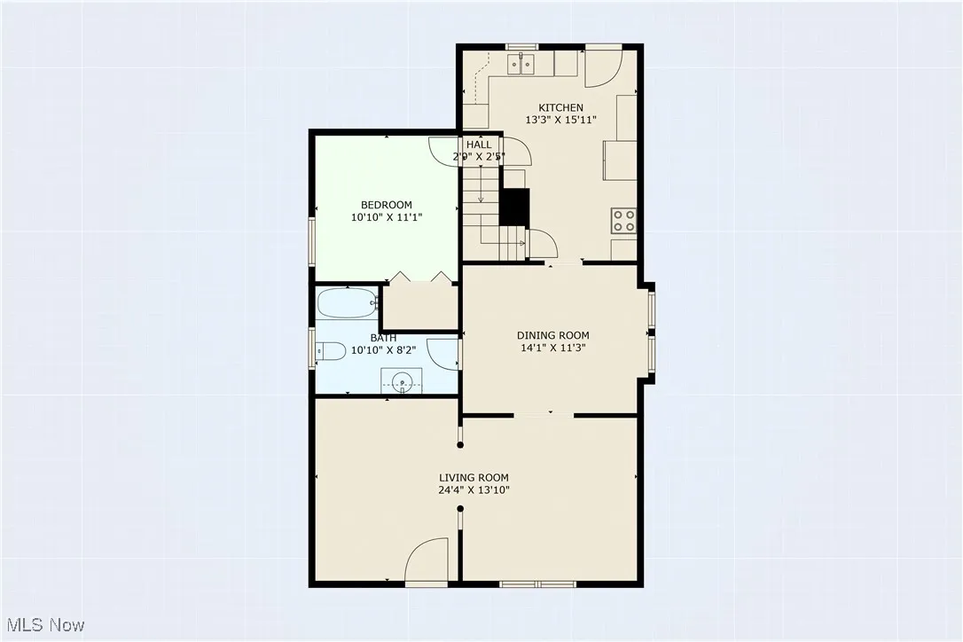 View of floor plan / room layout