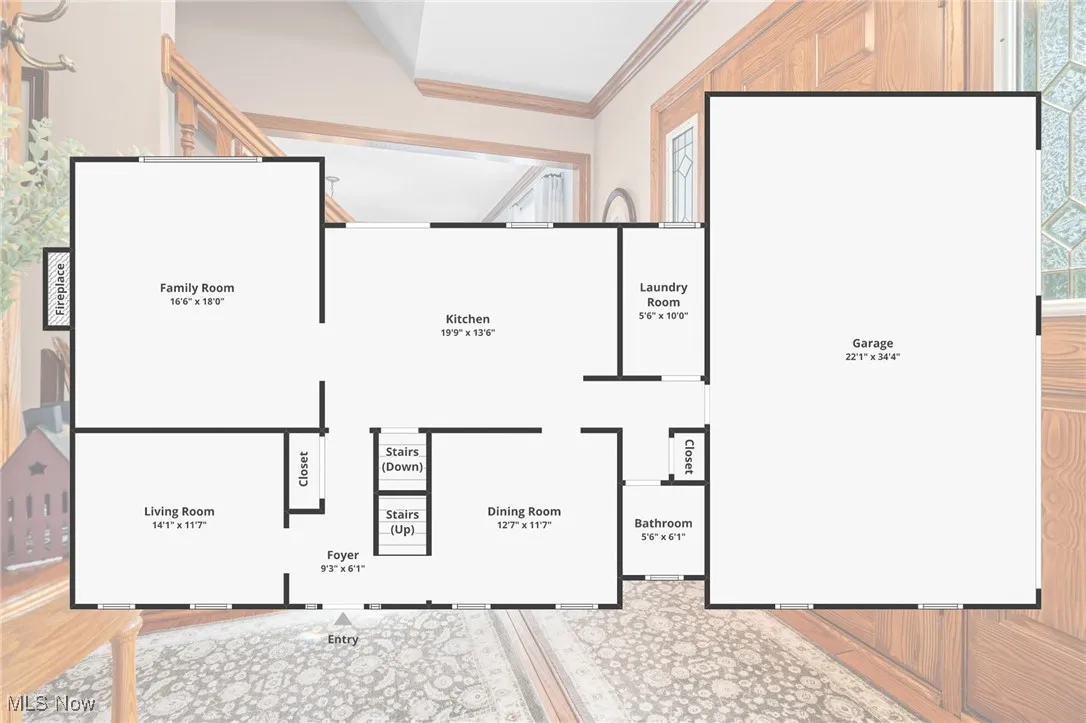 First floor floor plan.