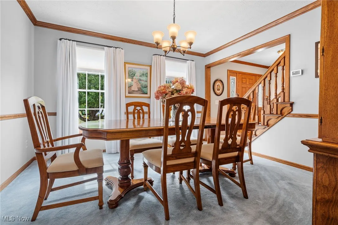 Formal dining room.