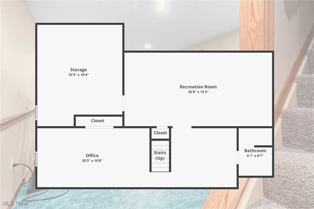Basement floorplan.