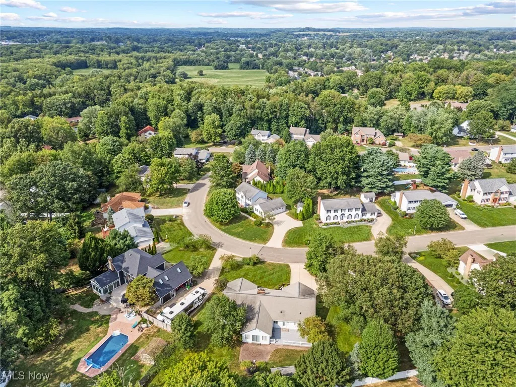 View of home and gorgeous well-kept neighborhood.