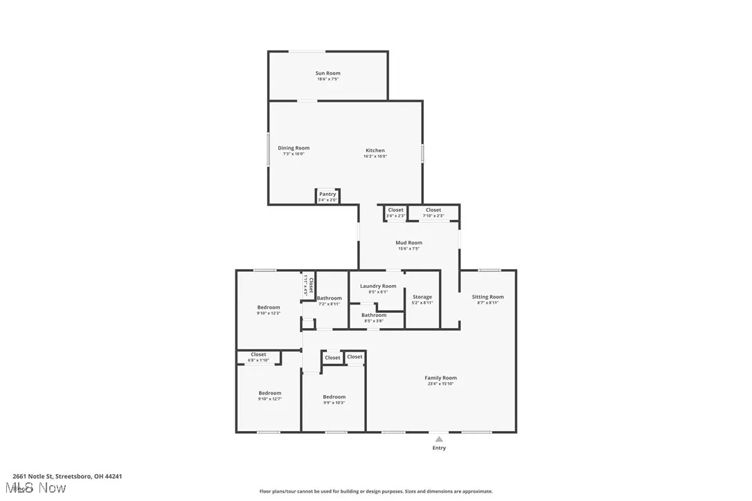 2661 Notle Street, Streetsboro, Ohio 44241,MLS Now Listing ID