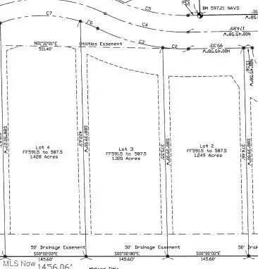 Map of parcels