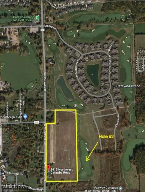 Map of property location with property boundaries highlighted